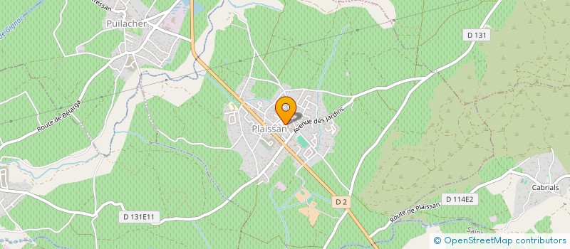 localisation de l'entreprise ABC DEVELOPPEMENT  SAINT-PARGOIRE