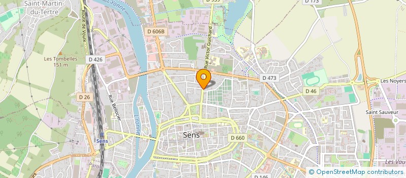 localisation de l'entreprise ABC DIAG IMMO  SENS