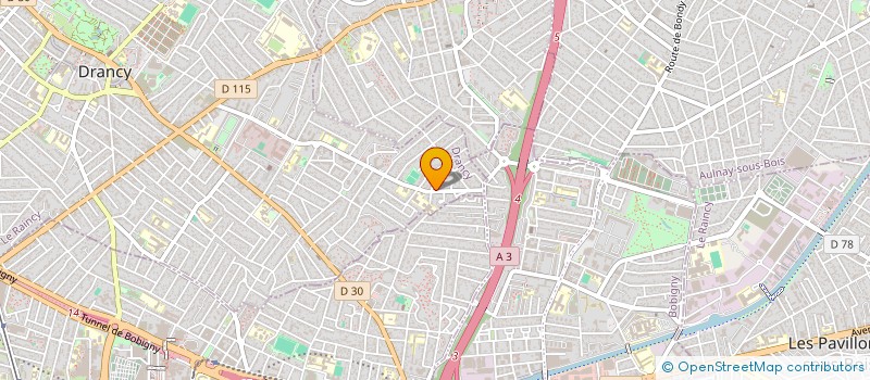 localisation de l'entreprise ABC DIAGNOSTIC EXPRESS  DRANCY