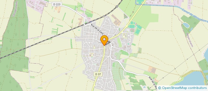 localisation de l'entreprise ABC DIFFUSION à HŒRDT