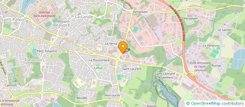 localisation de l'entreprise ABC DIFFUSION à SENE