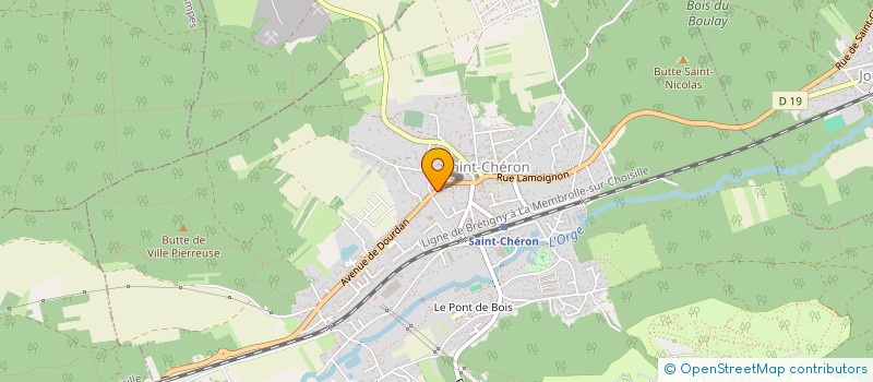 localisation de l'entreprise ABC DISTRIBUTION VENDING à SAINT-CHERON