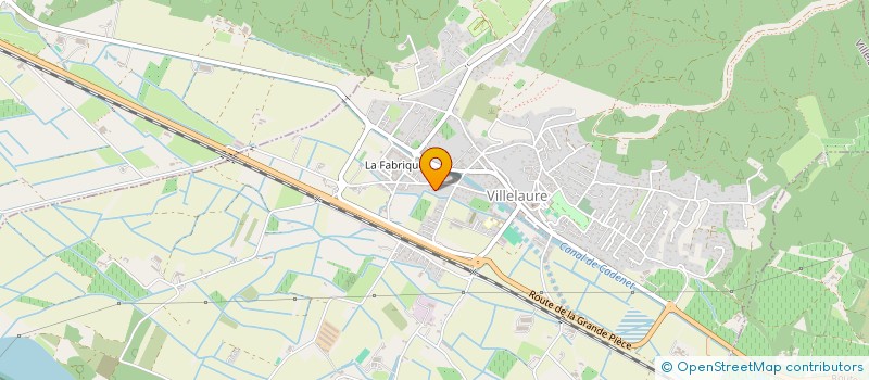 localisation de l'entreprise ABC DIVIN  VILLELAURE