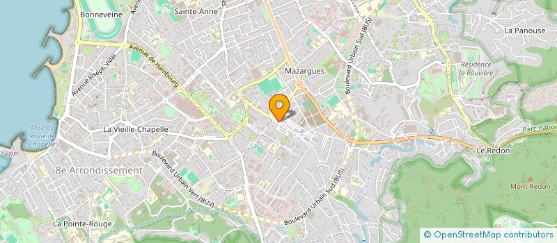 localisation de l'entreprise ABC DU POULET  MARSEILLE