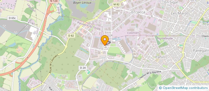 localisation de l'entreprise ABC ECHAFAUDAGES à PLAISANCE-DU-TOUCH