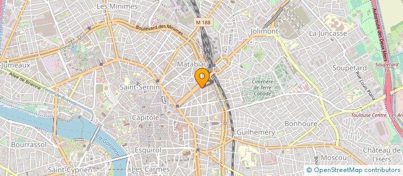 localisation de l'entreprise ABC ELEC AMNIS à TOULOUSE