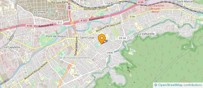 localisation de l'entreprise ABC EMAILLAGE à MARSEILLE