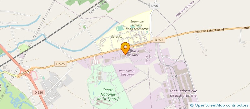localisation de l'entreprise ABC EMBALLAGE à DEOLS