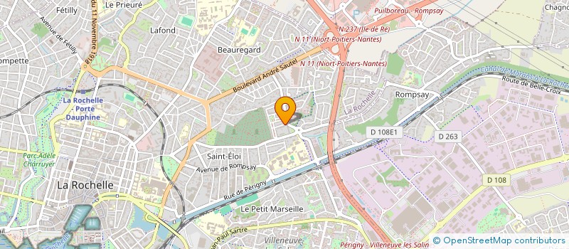 localisation de l'entreprise ABC ENDUIT FACADE  NIEUL-SUR-MER