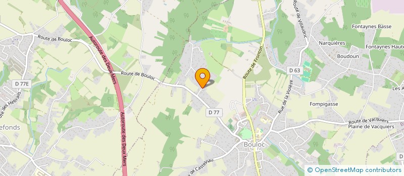 localisation de l'entreprise ABC ESPACES VERTS  BOULOC