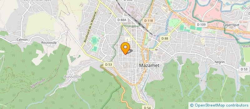 localisation de l'entreprise ABC ET CIE à MAZAMET