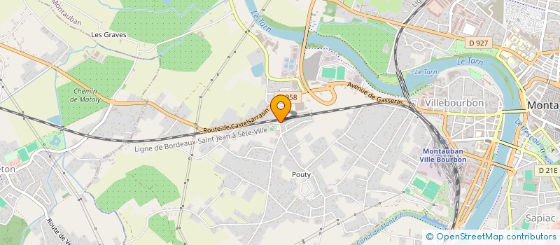 localisation de l'entreprise ABC FAMILY  MONTAUBAN