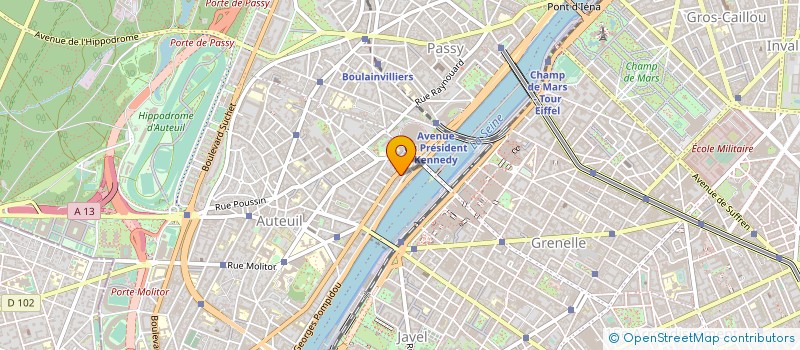 localisation de l'entreprise ABC FENETRES à PARIS