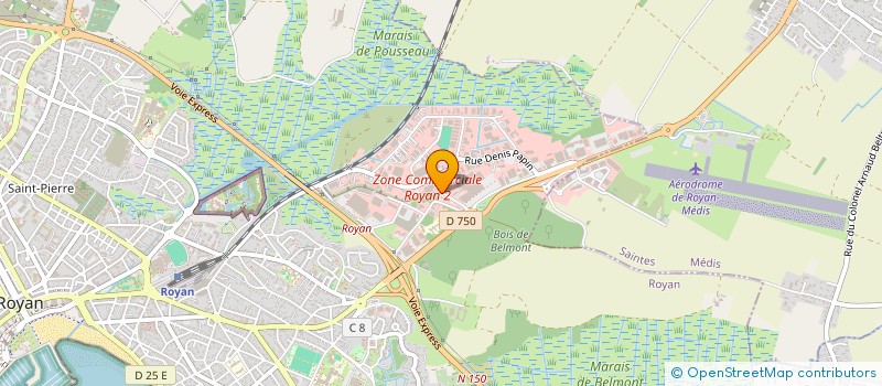 localisation de l'entreprise ABC IMMO  ROYAN