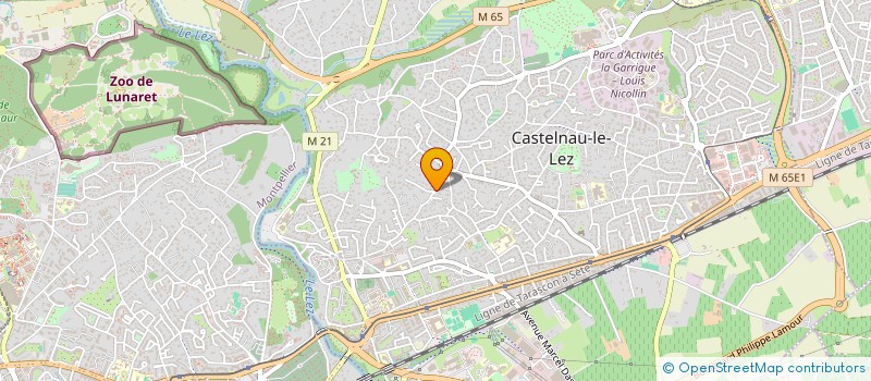 localisation de l'entreprise ABC IMMO à CASTELNAU-LE-LEZ