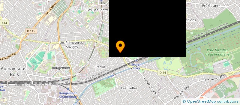 localisation de l'entreprise ABC IMMOBILIER à SEVRAN