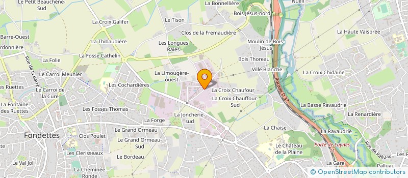 localisation de l'entreprise ABC IMMODIAG CENTRE  FONDETTES