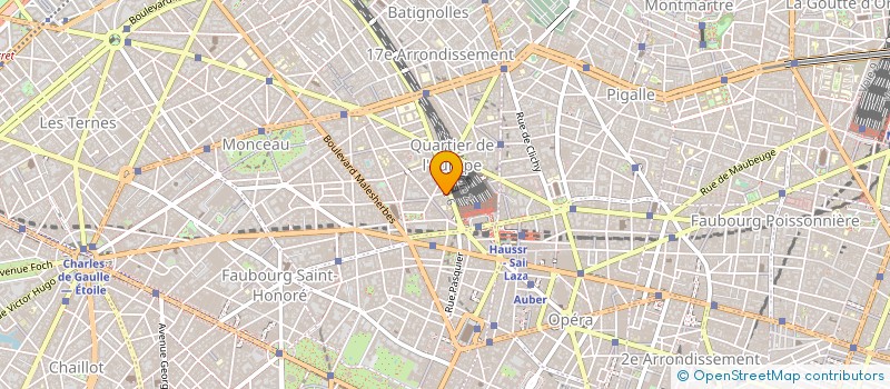 localisation de l'entreprise ABC IMMONEUF à PARIS