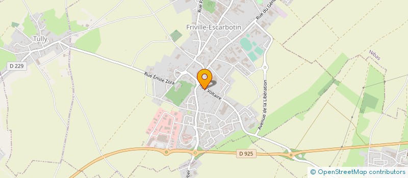 localisation de l'entreprise ABC INFORMATIQUE  FRIVILLE-ESCARBOTIN