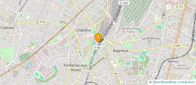 localisation de l'entreprise ABC INTERCONNECT à BAGNEUX