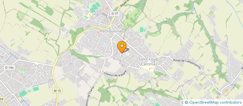 localisation de l'entreprise ABC INVEST  SAINT-LOUP-CAMMAS