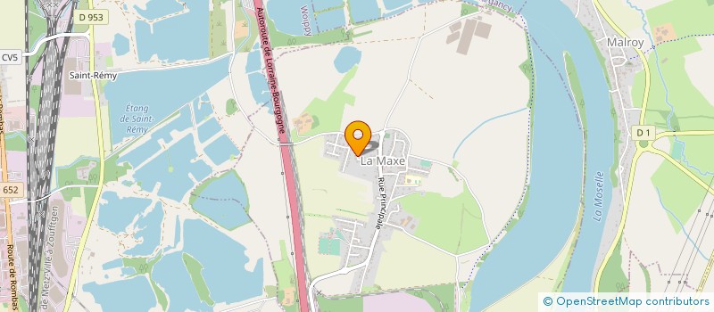 localisation de l'entreprise ABC JARDINS ET CLOTURES  LA MAXE