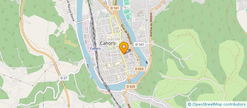 localisation de l'entreprise ABC JUNE DESIGN  CAHORS