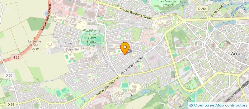 localisation de l'entreprise ABC LES ALOUETTES à ARRAS