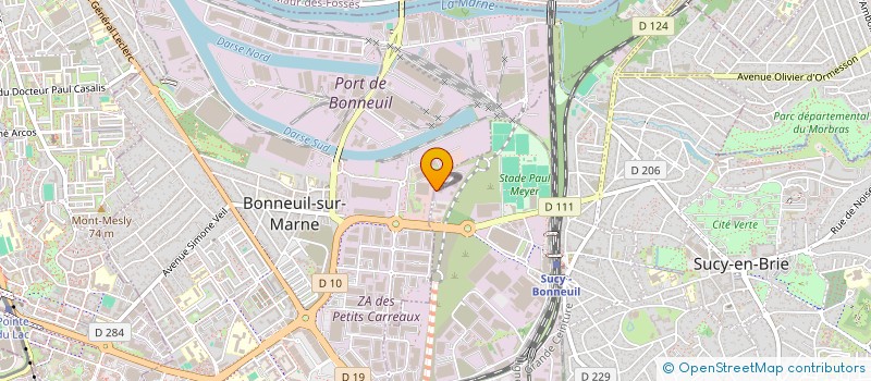 localisation de l'entreprise ABC LIFT  SUCY-EN-BRIE