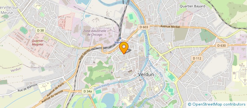 localisation de l'entreprise ABC MAITRISE DU VOLANT à VERDUN