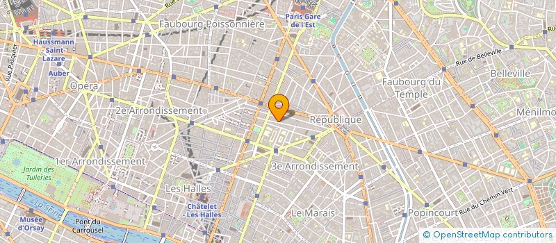 localisation de l'entreprise ABC MEDICA à PARIS