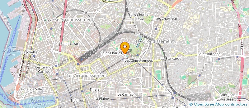 localisation de l'entreprise ABC MEDITERRANEE à MARSEILLE