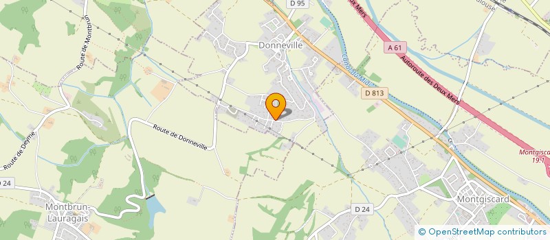 localisation de l'entreprise ABC MEMBRANES  DONNEVILLE