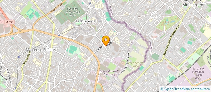 localisation de l'entreprise ABC MENUISERIE  TOURCOING