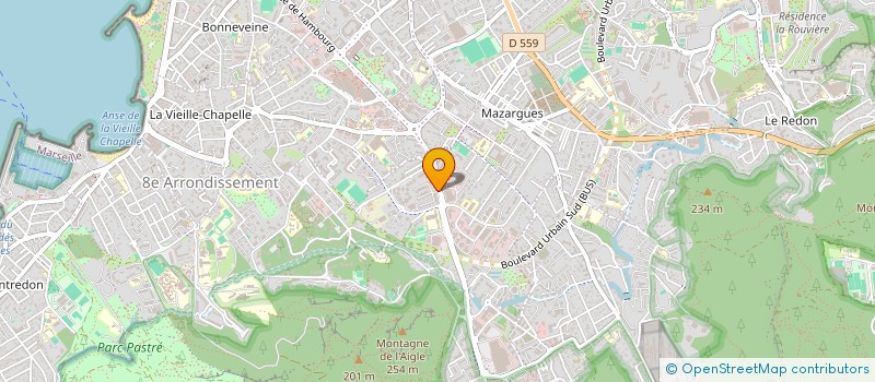 localisation de l'entreprise ABC MOTO SELF SERVICES  MARSEILLE