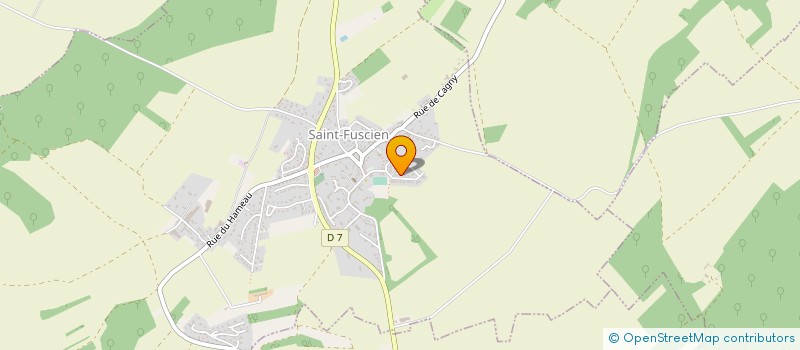 localisation de l'entreprise ABC NETMARKETING à SAINT-FUSCIEN