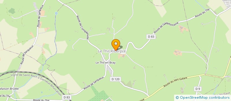 localisation de l'entreprise ABC ON PACK  LE THIL-RIBERPRE