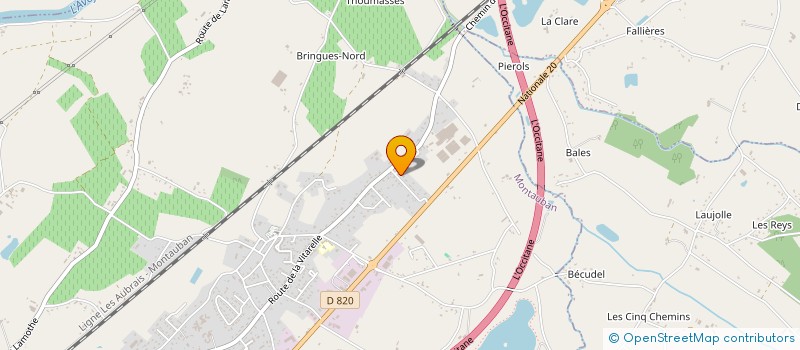 localisation de l'entreprise ABC PATRIMOINE à MONTAUBAN