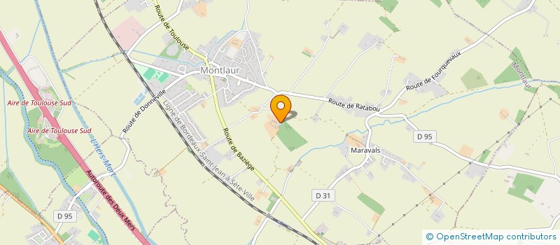 localisation de l'entreprise ABC PATRIMONIA  MONTLAUR