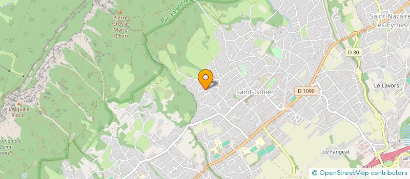 localisation de l'entreprise ABC PLAGE  SAINT-ISMIER