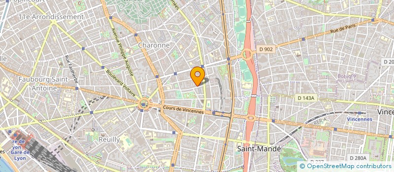 localisation de l'entreprise ABC PLASTISAC à PARIS