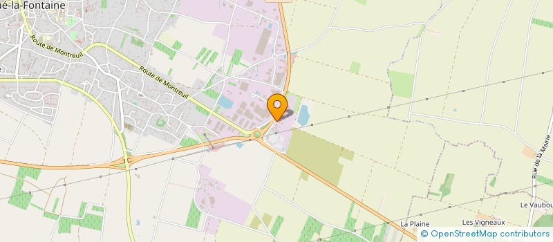 localisation de l'entreprise ABC PNEUS DOUE à DOUE-EN-ANJOU