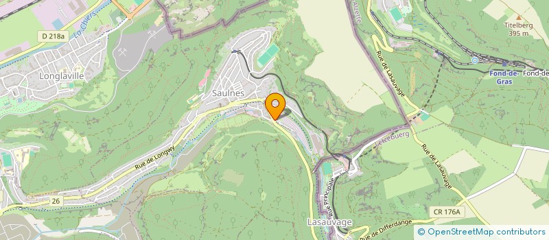 localisation de l'entreprise ABC POUR VOS JARDINS EURL  SAULNES