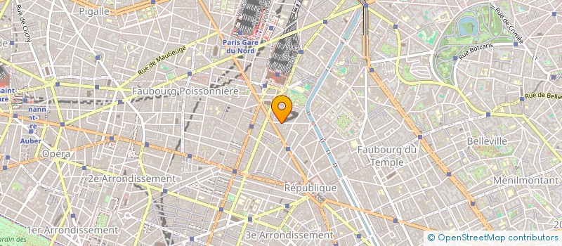 localisation de l'entreprise ABC PRINT  PARIS