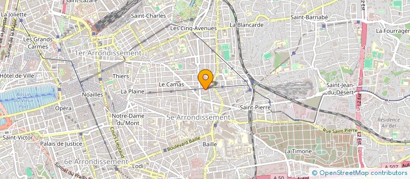 localisation de l'entreprise ABC PRO à MARSEILLE