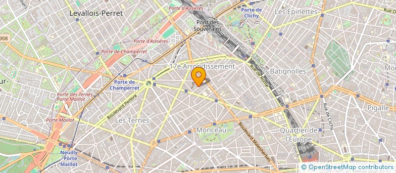 localisation de l'entreprise ABC PROD  PARIS