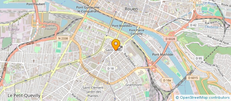 localisation de l'entreprise ABC RENOV à ROUEN