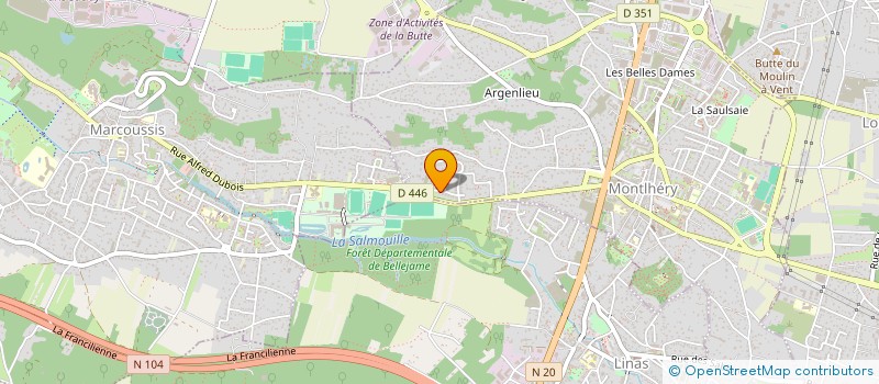 localisation de l'entreprise ABC RENOV  MONTLHERY