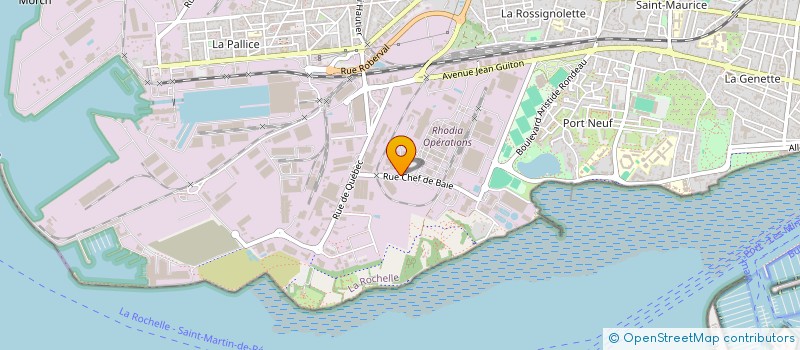 localisation de l'entreprise ABC RENOV IMMO à LA ROCHELLE