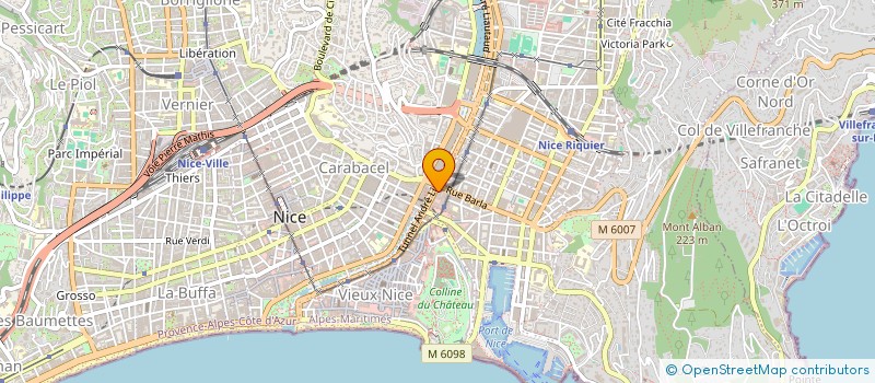 localisation de l'entreprise ABC RENOVATION à NICE